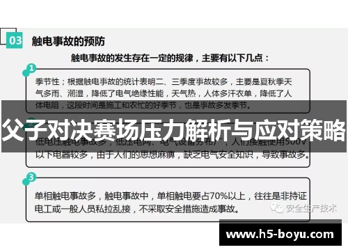 父子对决赛场压力解析与应对策略